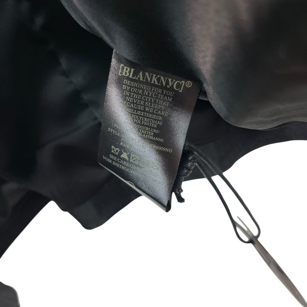 BLANKNYC Vegan Leather Blazer in Fighting Words Medium New with tags - Picture 12 of 14